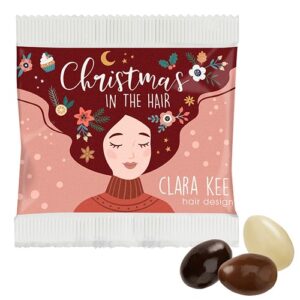Amandes à la chocolat, papier