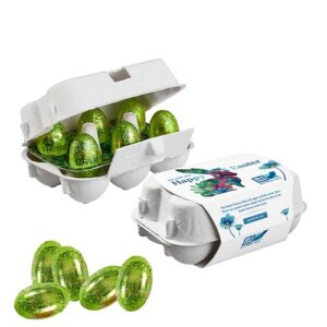 Boîte de 6 œufs de Pâques
