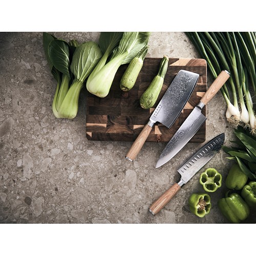 VINGA Couteau Santoku Hattasan Damascus – Image 4