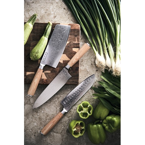 VINGA Couteau Santoku Hattasan Damascus – Image 5