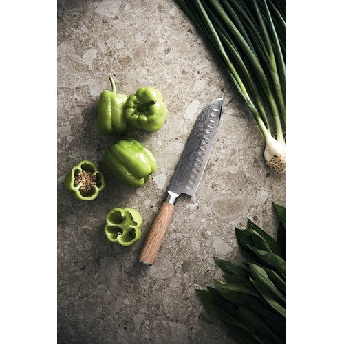 VINGA Couteau Santoku Hattasan Damascus – Image 6