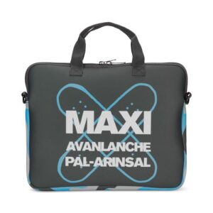 Pochette pour ordinateur portable en néoprène sublimé avec fermeture éclair et poignée