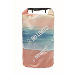 Sac étanche de 2 L en tissu ripstop polyester recyclé (rPET) avec fenêtre, design à 360°
