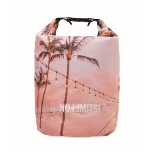 Sac étanche de 5 L en polyester recyclé (rPET) avec votre design à 360°