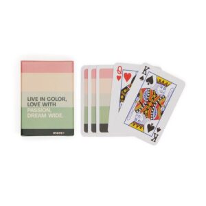 54 cartes de jeu de voyage, votre dessin sur 1 face