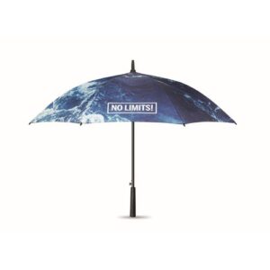 Imprimé sur toute la surface , ⌀102cm/23″ parapluie tempête avec poignée caoutchoutée