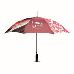 Imprimé sur toute la surface, parapluie à ouverture auto et poignée en EVA. ⌀102cm/23″