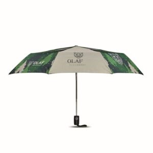Imprimé sur toute la surface, parapluie pliable à ouverture et fermeture automatique
