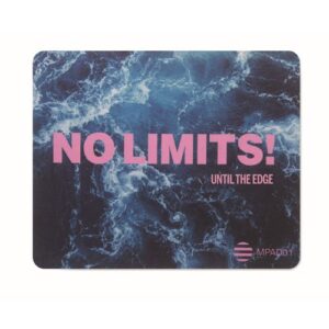 Tapis de souris en microfibre en quadrichromie