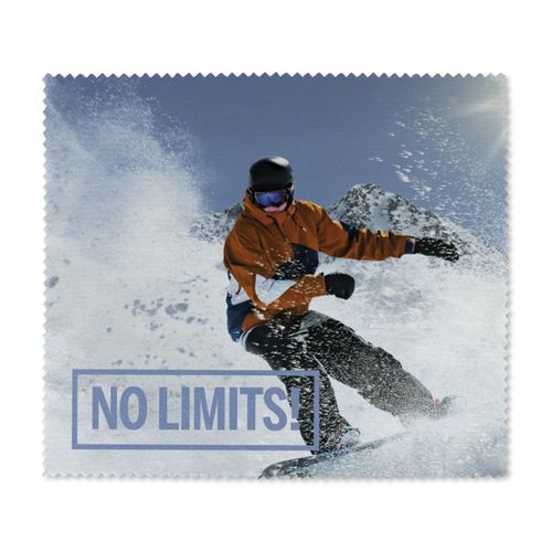 Lingette 200gsm en microfibre en quadrichromie (17x15cm)