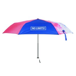 Imprimé sur toute la surface, parapluie de poche pliable léger (100gr)