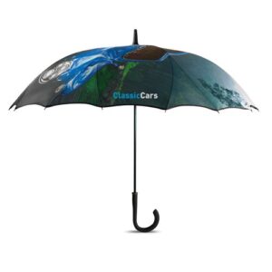Imprimé sur toute la surface , parapluie 1 pan 102 cm/23″ pour impressions ininterrompues