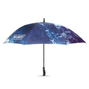 Imprimé sur toute la surface ,⌀122cm/27″ parapluie tempête avec poignée en plastique dur