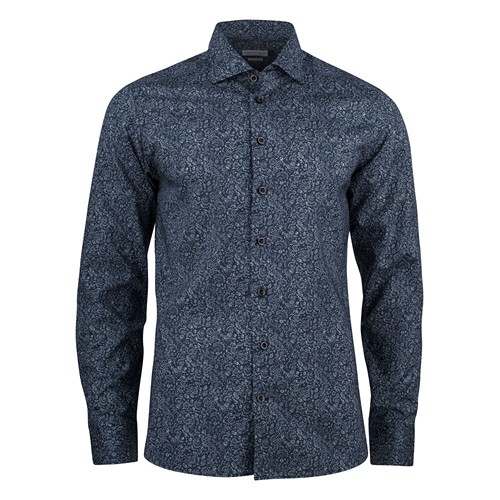 IB37 Poplin Chemise Slim Fit Hommes