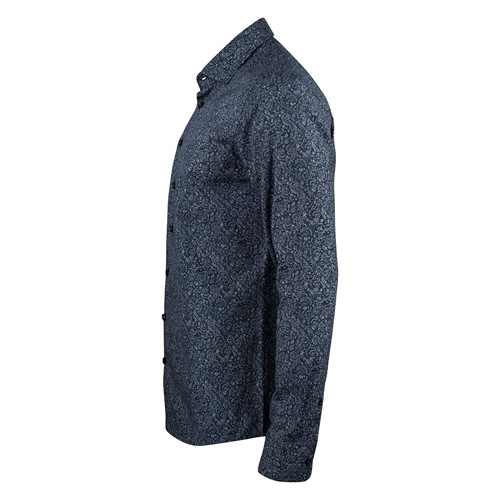 IB37 Poplin Chemise Slim Fit Hommes – Image 3