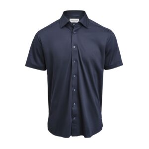 IB132 Interlock Knit S/S Chemise Regular Fit Hommes