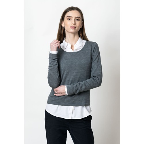 Merino U Pull-Over Femmes – Image 6