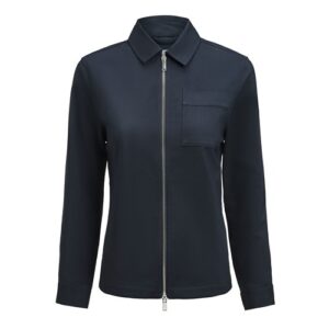 Modern Zip Overshirt Woman Surchemise Femmes