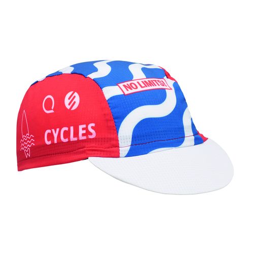 Casquette de cycliste adulte en quadri avec bande élastique – Image 2