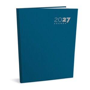 AGENDA DE BUREAU TEXTURA BLEU