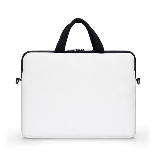 Pochette pour ordinateur portable en néoprène sublimé avec fermeture éclair et pochette pour trolley – Image 5