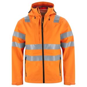 6450 VESTE SOFTSHELL CAPUCHE - EN ISO 20471 CLASSE 3/2 - EN343 3/3/X