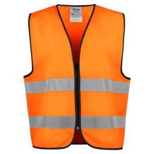 6709 CHASUBLE PRIO ZIPPEE - EN ISO 20471 CLASSE 2