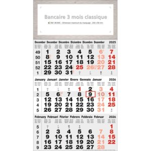 BANCAIRE 3 MOIS CLASSIQUE