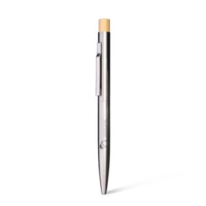 1950s - Stylo à bille en acier inoxydable recyclé et bambou FSC