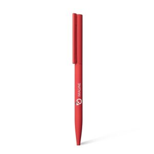 SARI SL - Stylo à bille mince en acier inoxydable recyclé