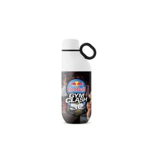 HOOKIPA M - 360° - Bouteille et gobelet 2 en 1 (500 ml / 370 ml) Double paroi en acier inoxydable recyclé et ABS