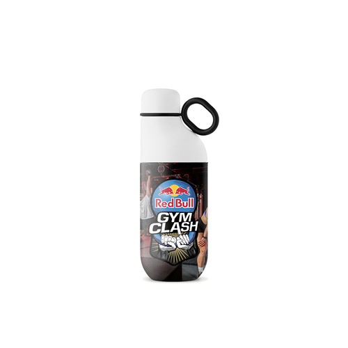 HOOKIPA M - 360° - Bouteille et gobelet 2 en 1 (500 ml / 370 ml) Double paroi en acier inoxydable recyclé et ABS