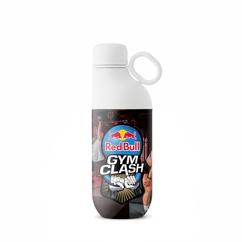 HOOKIPA M - 360° - Bouteille et gobelet 2 en 1 (500 ml / 370 ml) Double paroi en acier inoxydable recyclé et ABS – Image 2