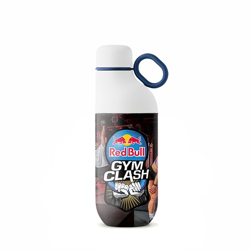 HOOKIPA M - 360° - Bouteille et gobelet 2 en 1 (500 ml / 370 ml) Double paroi en acier inoxydable recyclé et ABS – Image 3