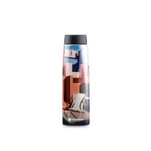 CALYPSO 880 - 360° - Bouteille isotherme en acier inoxydable recyclé à double paroi, 500 ml/17 oz - Finition mat