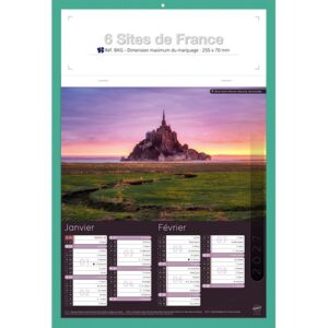 6 SITES DE FRANCE