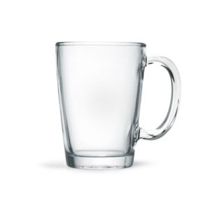 Mug en verre 310ml GLAMU