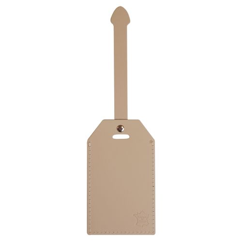 Etiquette bagage cuir régénéré MILOU – Image 5
