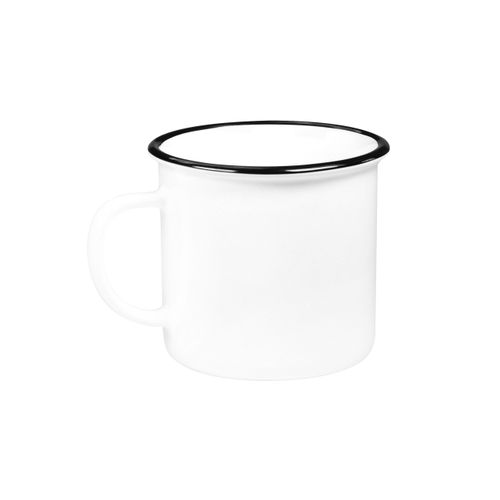 Mug céramique blanche brillante 80ml - NESTOR – Image 2