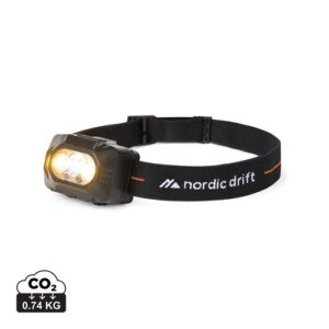 Lampe frontale à double batterie Nordic Drift Everest