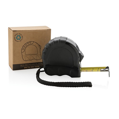 Mètre ruban 5M/19 mm en plastique recyclé RCS – Image 4