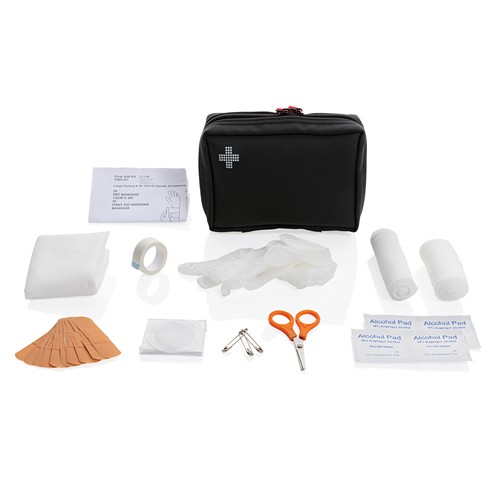 Set de premiers secours en PU nubuck recyclé RCS – Image 2