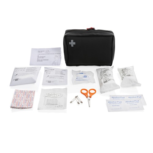 Set de premiers secours en PU nubuck recyclé RCS – Image 3