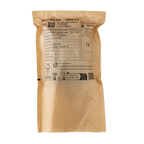 Set de premiers secours en PU nubuck recyclé RCS – Image 14