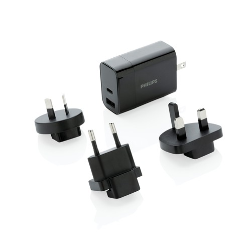 Chargeur USB de Voyage Philips, USB 30W Ultra Rapide – Image 2