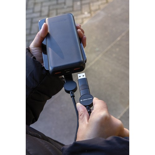Câble Oakland 6-in-1 à charge 45W en plastique recyclé RCS – Image 9