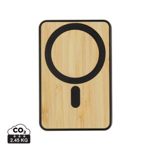 Powerbank 5000mAh et 5W en bambou et ABS RCS Zen