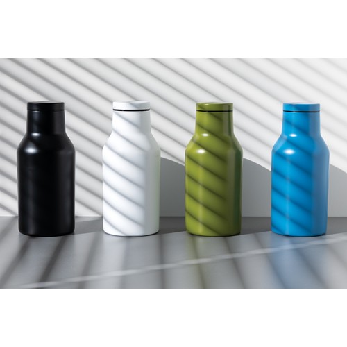 Bouteille isotherme compacte 300ml en acier inoxydable recyc – Image 11