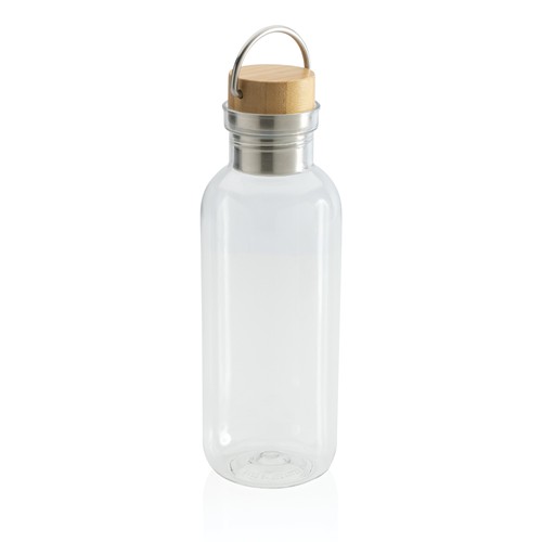 Bouteille 680ml en rPET RCS, couvercle en bambou – Image 5