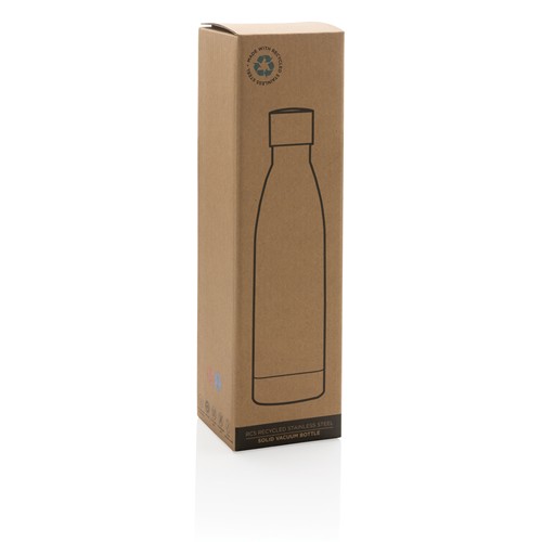 Bouteille iso couleur pleine en acier inoxydable recyclé RCS – Image 11